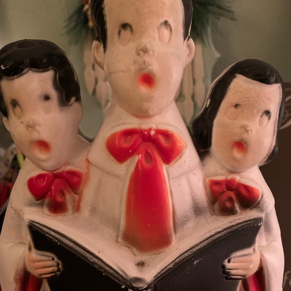 Vintage  MCM  Empire choir Christmas’s blow mold - Picture 2 of 6